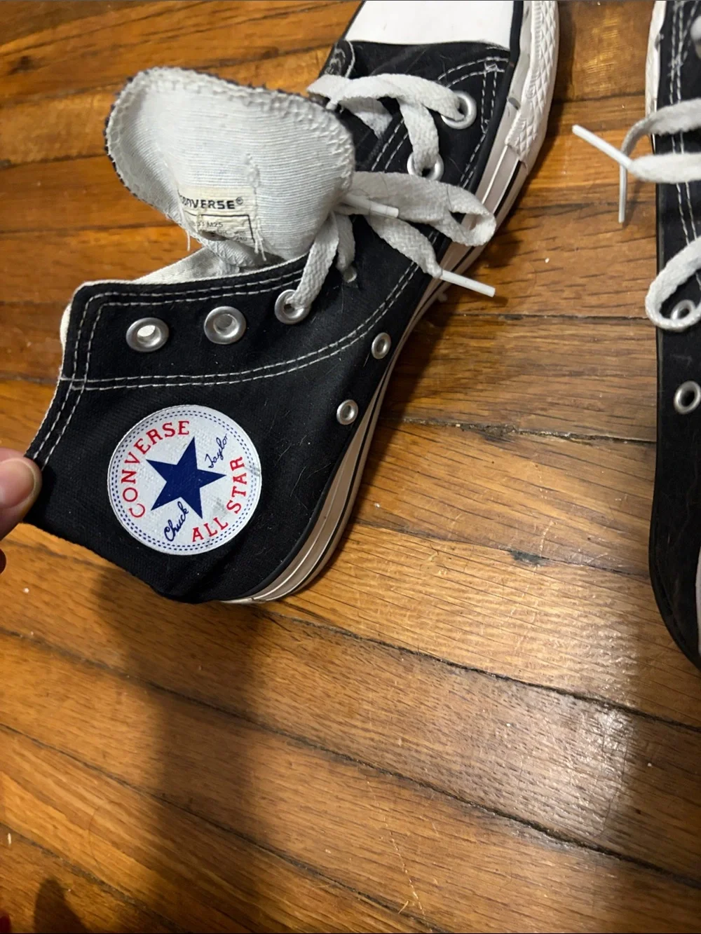 Converse Black High-Top Sneakers